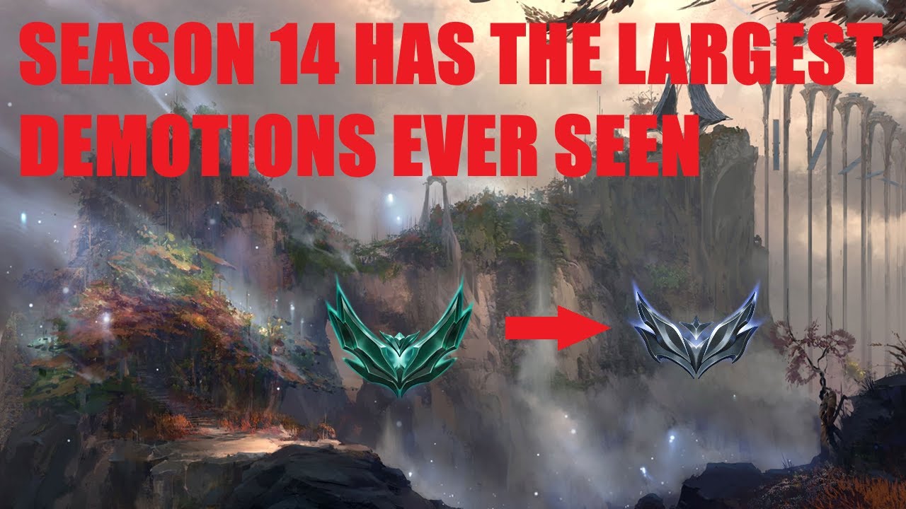 Season 14 Has The Largest Demotions Ever Seen