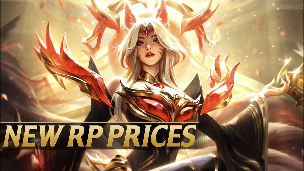 RIOT IS INCREASING RP PRICES - League of Legends